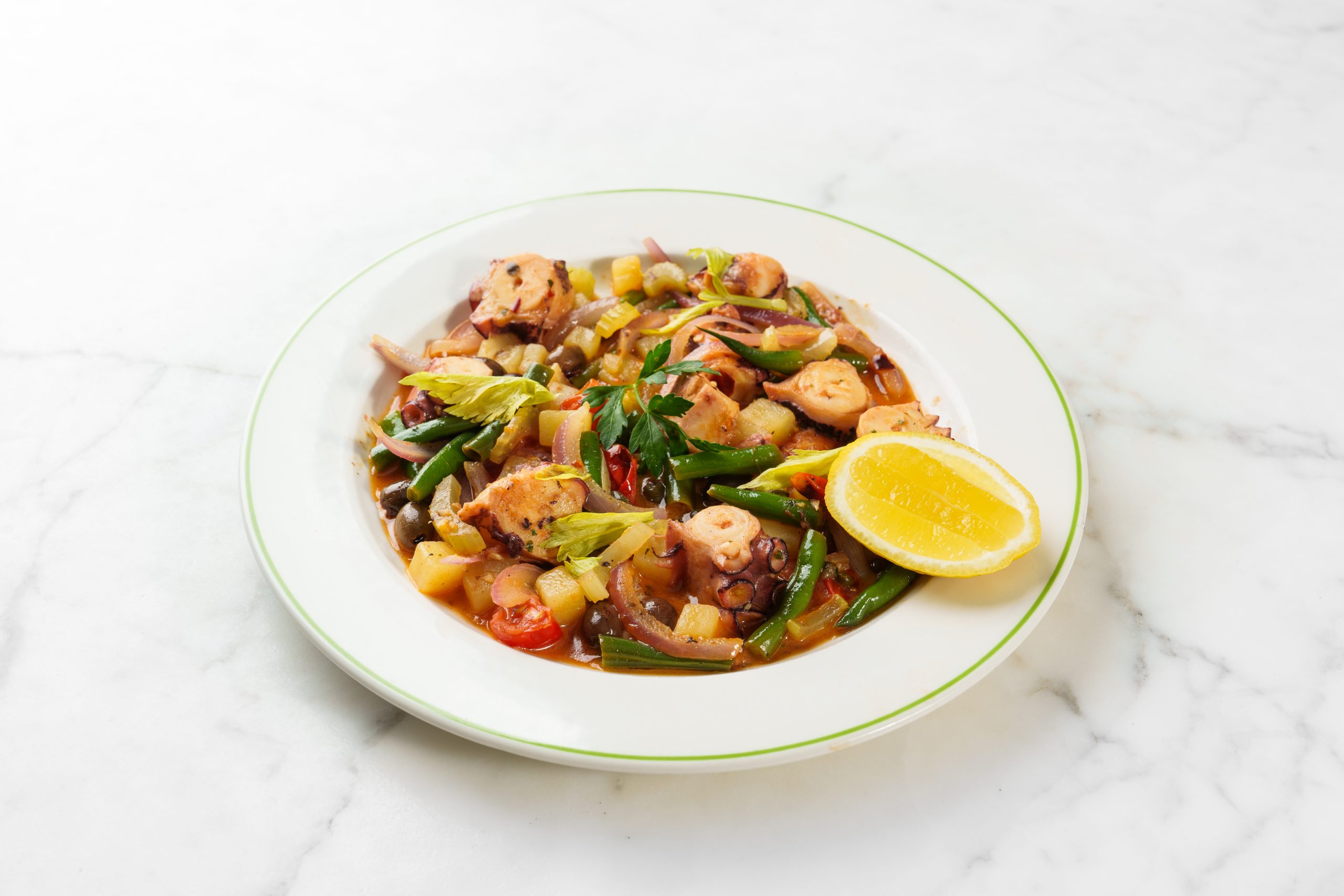 Warm Octopus Salad